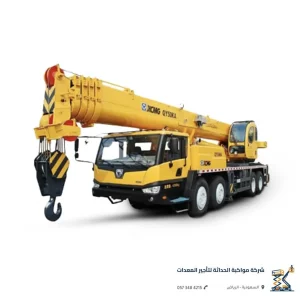 تشغيل كرينات جدة لتفريغ المعدات الثقيلة بالميناء